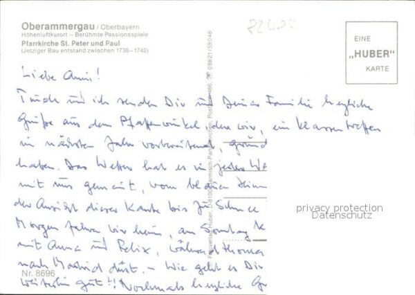 Oberammergau Pfarrkirche St Peter Paul – Bild 2