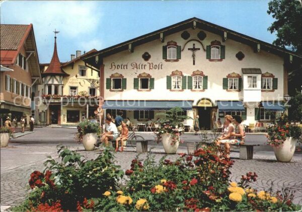 Oberammergau Dorfplatz Hotel Alte Post