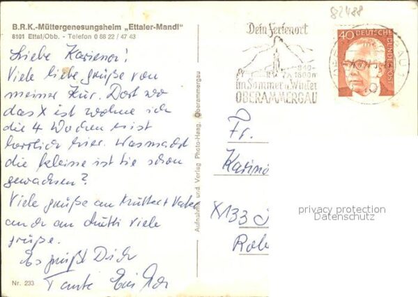 Ettal BRK Müttergenesungsheim Ettaler Mandl – Bild 2