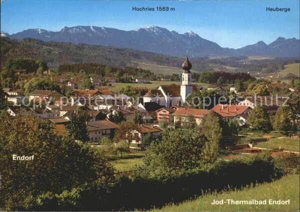 Endorf Bad Jod Thermalbad Hochries Heuberge