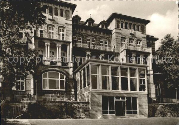 Wilhelmshoehe Kassel Kuranstalt Bundesbahn Betriebskrankenka