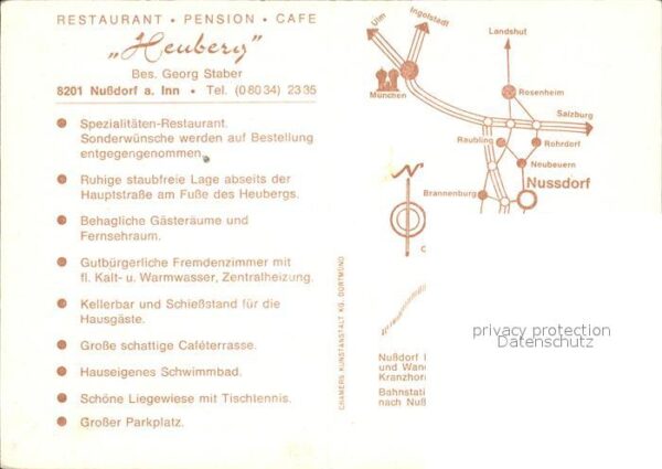 Nussdorf Inn Restaurant Pension Heuberg – Bild 2