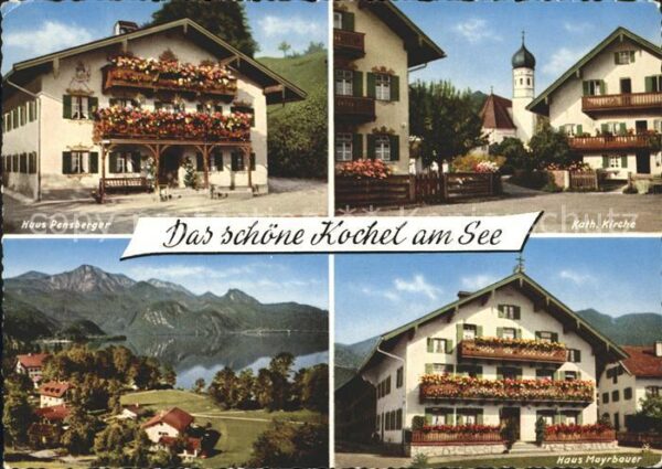 Kochel See Katholische Kirche Haus Mayrbauer Haus