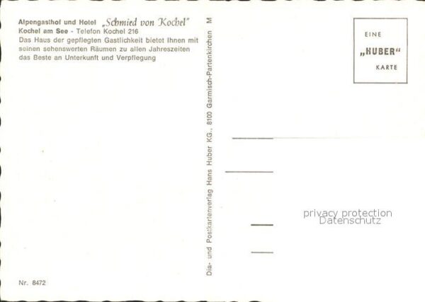Kochel See Alpengasthof Hotel Schmied von Kochel – Bild 2
