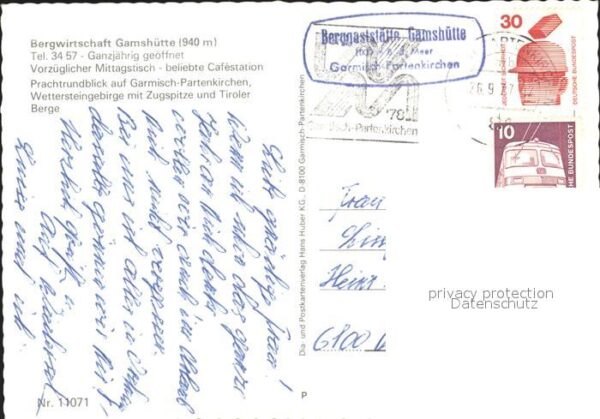 Garmisch-Partenkirchen Bergwirtschaft Gamshütte – Bild 2