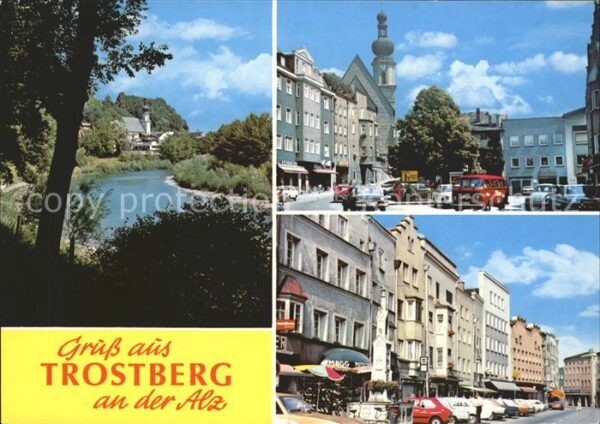 Trostberg Strassenansichten