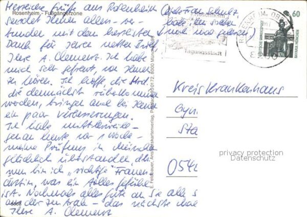 Rosenheim Bayern Fussgängerzone – Bild 2
