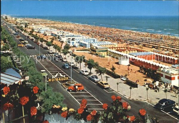 Riccione Promenade Strand