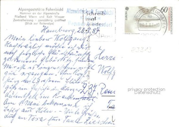 Hammer Siegsdorf Alpengaststätte Fahrnbichl – Bild 2