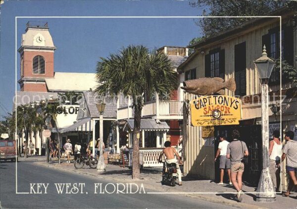 Key West Capt Tonys Salon Greene Street