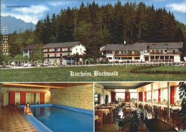 Feldwies Kurhotel Buchwald Kampenwand Hallenschw