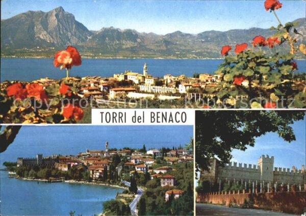 Torri del Benaco Burg Teilansichten