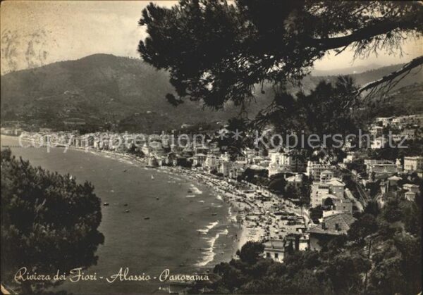 ALASSIO Savona Liguria IT Blumen Ufer