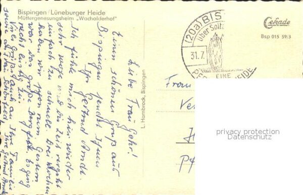 Bispingen Müttergenesungsheim Wacholderhof – Bild 2