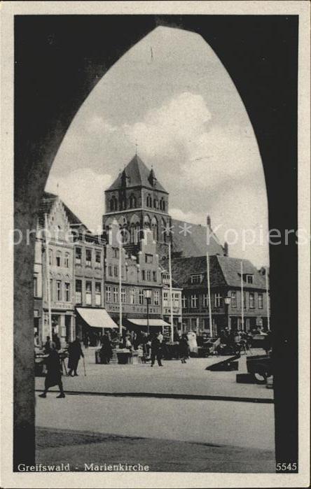 Greifswald Mecklenburg Vorpommern Marienkirche