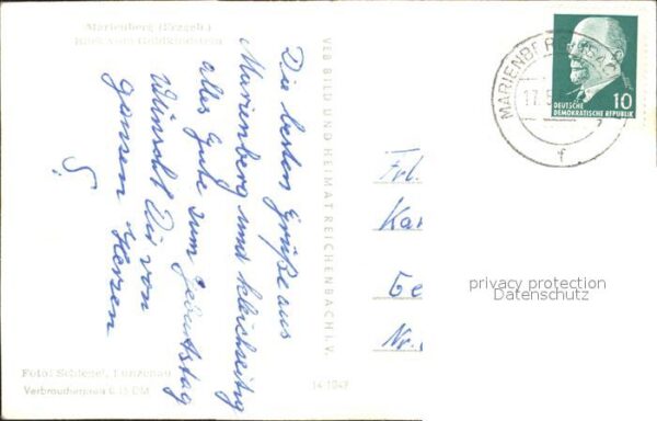 Marienberg Erzgebirge Ortsansicht – Bild 2