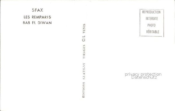 Sfax Tunesie Les Remparis Bab el Diwan – Bild 2