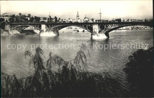 Sevilla Andalucia Triana Bridge