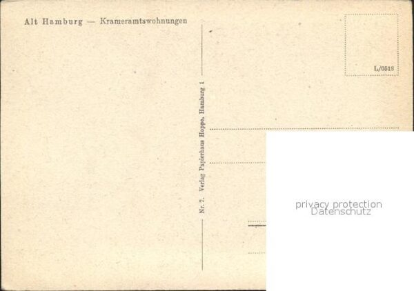 Hamburg Alt Krameramtswohnungen – Bild 2