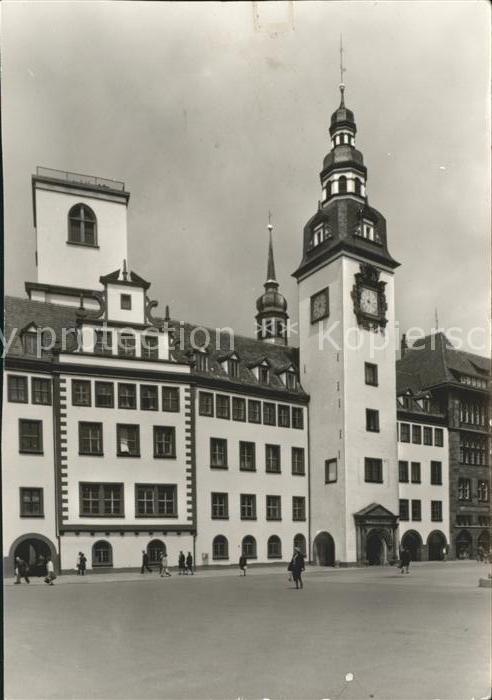 Karl-Marx-Stadt Renaissanceflügel Rathauses