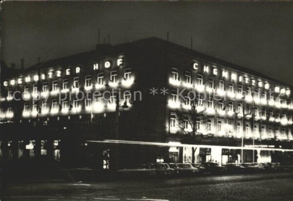 Karl-Marx-Stadt Interhotel Chemnitzer Hof