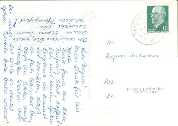 Karl-Marx-Stadt Interhotel Chemnitzer Hof – Bild 2