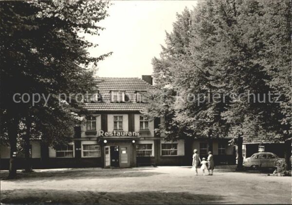 Wandlitz Wandlitzsee HO Gaststätte Strandcafe