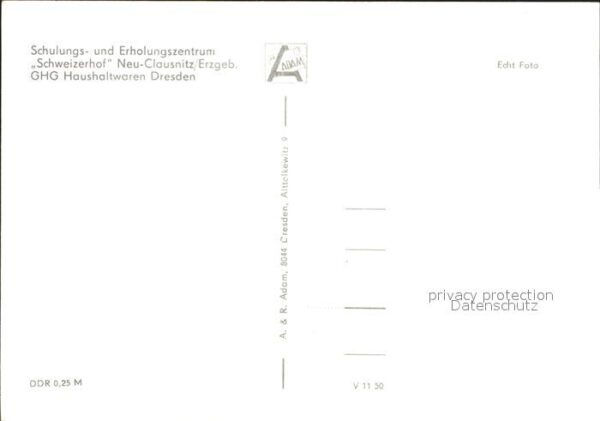 Clausnitz Schulungs Erholungszentrum Schweizerhof – Bild 2