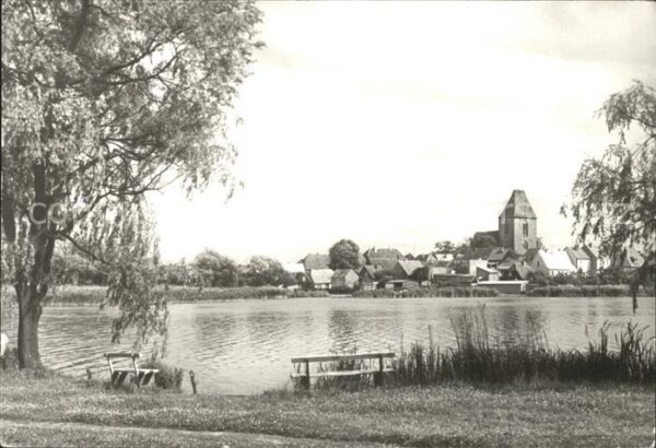 Crivitz Ludwigslust-Parchim Teich Ortsansicht