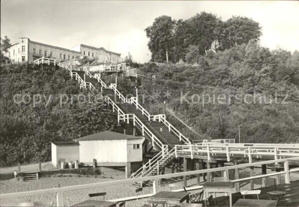 Sellin Ruegen Treppe Seebrücke