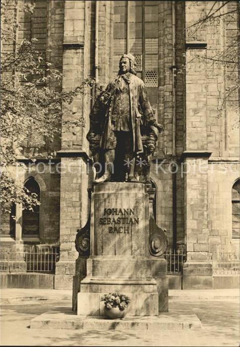 Leipzig Bach Denkmal Thomaskirche