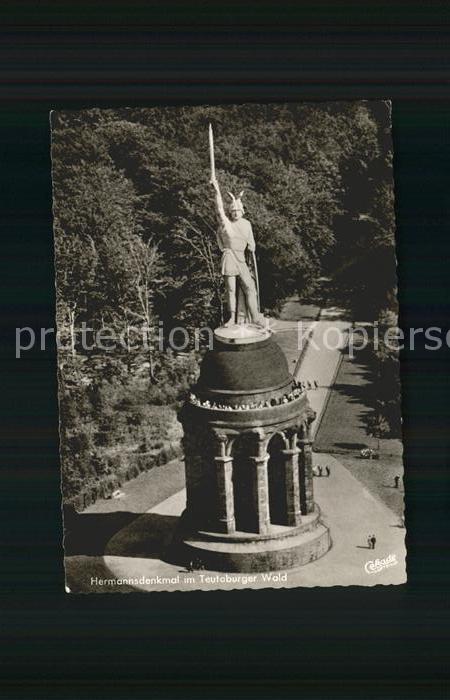 Hermannsdenkmal Fliegeraufnahme