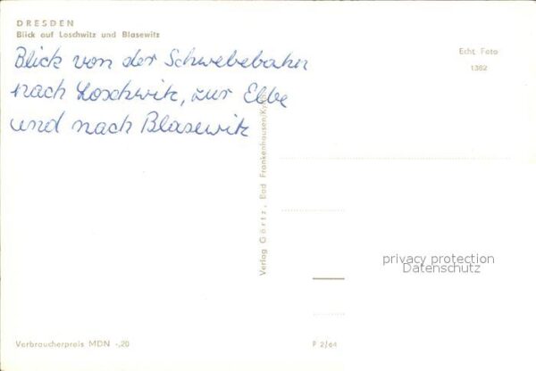 Dresden Loschwitz Blasewitz Bergbahn – Bild 2