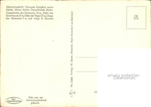 Hermannsdenkmal – Bild 2