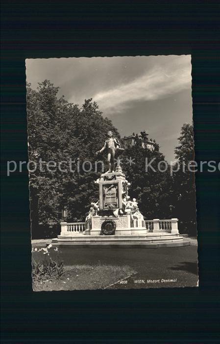 Wien Mozart Denkmal