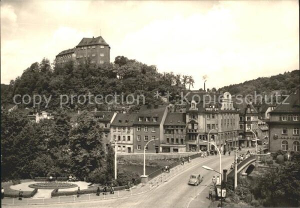 Greiz Thueringen Elsterbrücke