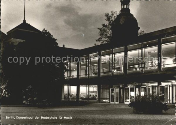 Berlin Konzertsaal Hochschule Musik