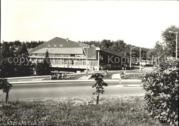 Oberhof Thueringen Grossgaststätte Oberer Hof