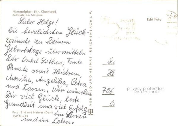 Himmelpfort Zeltplatz Stolpsee – Bild 2