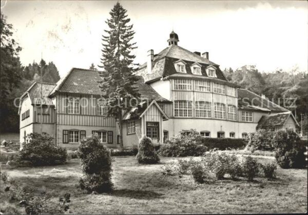 Benneckenstein FDGB Erholungsheim Harzhaus