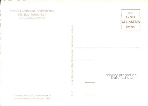 Bad Reichenhall Neues Städtisches Krankenhaus Hochstauf – Bild 2