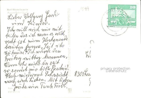 Bad Klosterlausnitz August Bebel Strasse – Bild 2