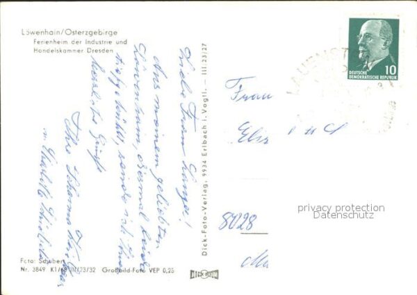 Loewenhain Ferienheim Industrie Handelskammer Dres – Bild 2