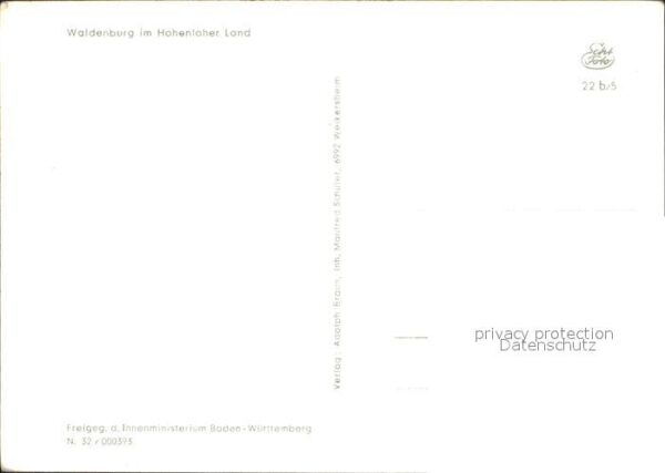 Waldenburg Wuerttemberg Fliegeraufnahme – Bild 2