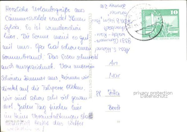 Rauschenbach Neuhausen FDGB Erholungheim Paul Gruner – Bild 2