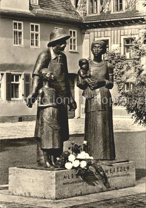 Weimar Thueringen Albert Schweizer Denkmal