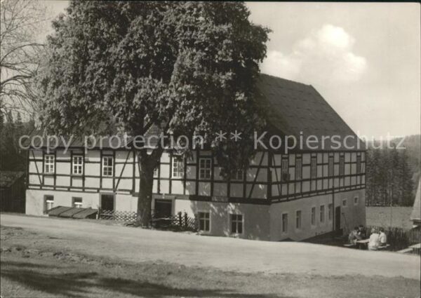 Sosa Erzgebirge Gasthaus Ortsteil Riesenberger Häuser