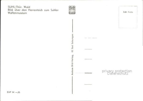 Suhl Thueringer Wald Herrenteich Suhler Waffenmuseum – Bild 2