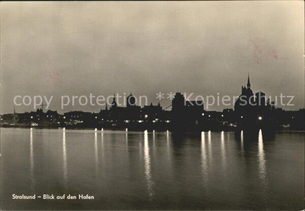 Stralsund Mecklenburg Vorpommern Hafen