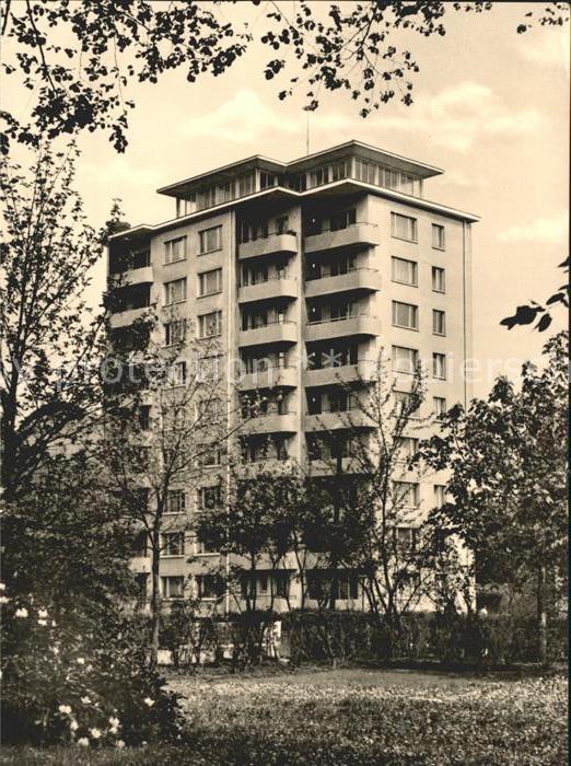 Karl-Marx-Stadt Hochhaus Schlossteich
